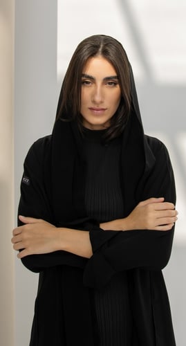 عباية كلوش تطريز فراشات