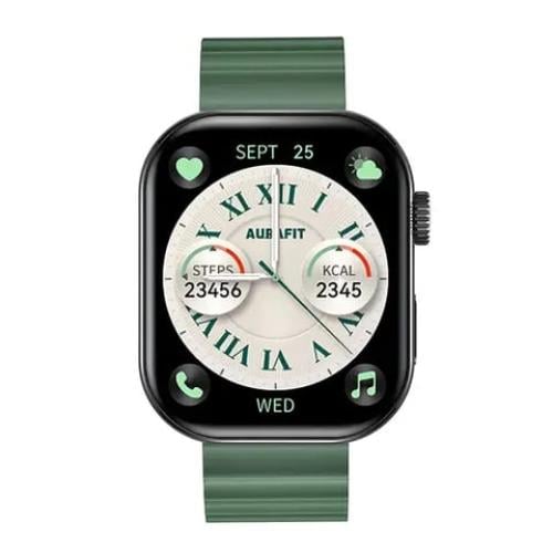 The smart watch from Aurafit F39 with a large scre...