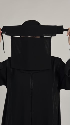 نقاب ابو رده وسط بمطاطين قصيره