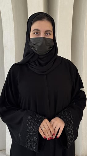 عباية امنيات اسود