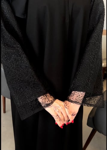 عباية دان "كلوش" قماش لمار 357