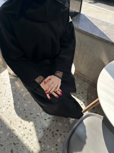 عباية دان بقماش لمار (مستقيمه ) 717