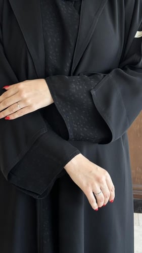 عباية شهد اسود 416