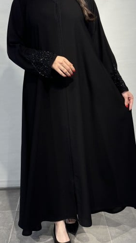 عباية شروق اسود 611