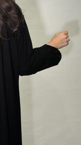 عباية كرستال "أسود" 619