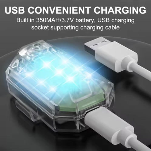 براقات دراجه نارية- فلاشات