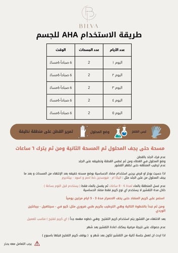 بكج احماض الفواكه ( من اختيارك )