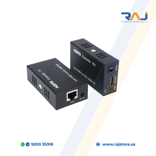 ناقل HDMI بدقة Full HD 1080P لمسافة 60 متر عبر كاب...