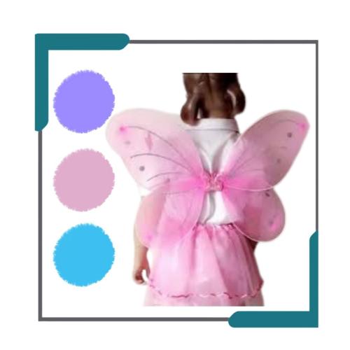 فراشة الظهر للأطفال (للبات) الوان