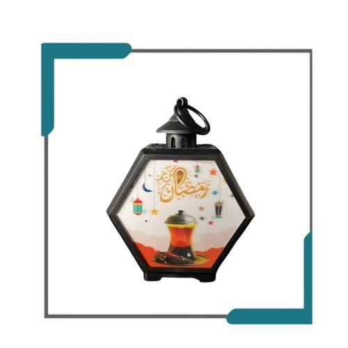 فوانيس رمضان مضيئة متوهجة تعمل بالبطاريات