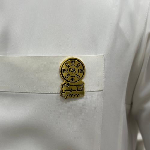 Foundation Day badge gold