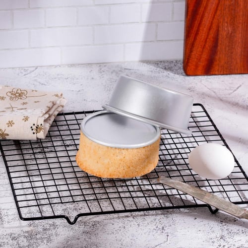 قالب كيك دائري بقاعدة متحركة |11*9*4.5 سم