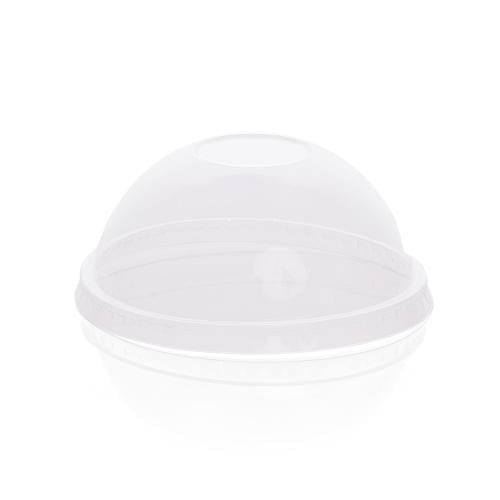 غطاء بلاستيك شفاف لأكواب الآيسكريم بشكل قبة (50) ح...