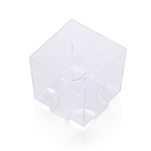 علبة اكريليك مربعة شفافة فاخرة للتقديمات -(24) حبة...