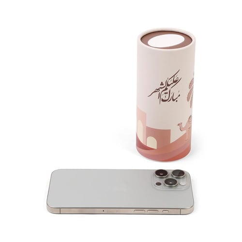 مجموعة (3) علب مناديل اسطوانية "مبارك عليكم الشهر"...