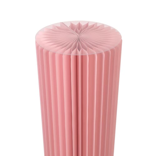 ستاند استقبال ورقي قابل للطي لون وردي| 30*100سم