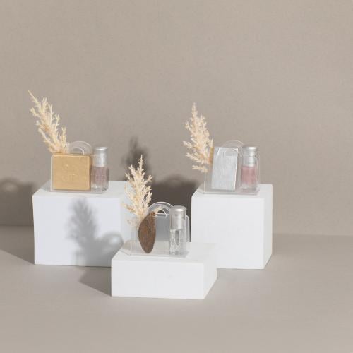 حامل توزيعات بلاستيك مستطيل بمسكة متعددة الاستخدام...