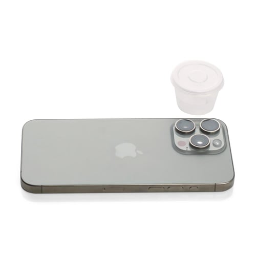 مجموعة (50) علبة بلاستيك شفافه للصوصات بغطاء متصل...