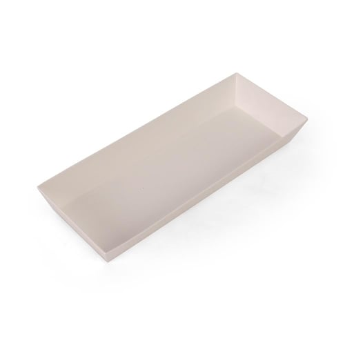 مجموعة ( 10) علب كرتونيه بيضاء + غطاء شفاف |19*7*5...