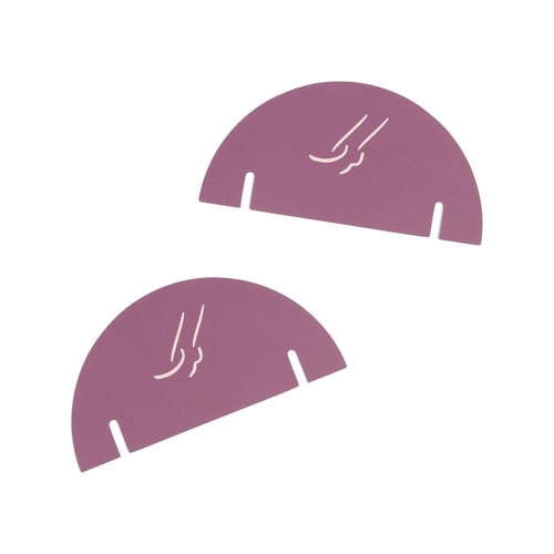 مجموعة (12) كرت للأكواب بثيم الشتاء "كرك" - باللون...