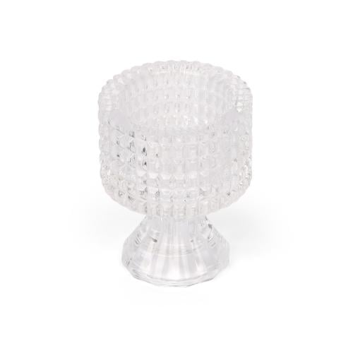 طبق تقديم زجاجي فاخر