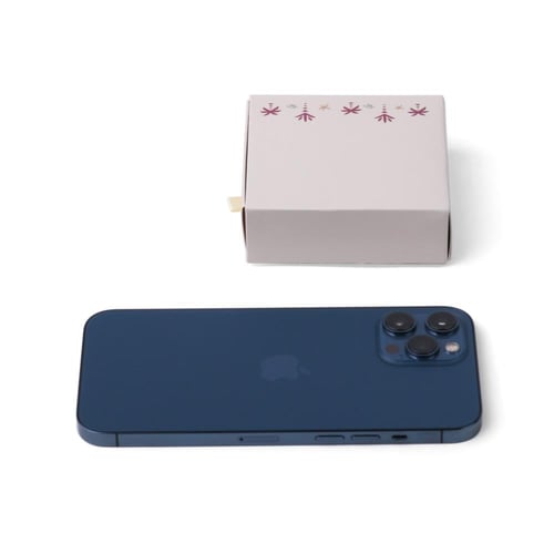 علبة توزيعات فاخرة بثيم نخلة لون بيج غامق قابلة لل...