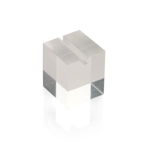 مجموعة (3) حامل بطاقات اكريلك شفاف