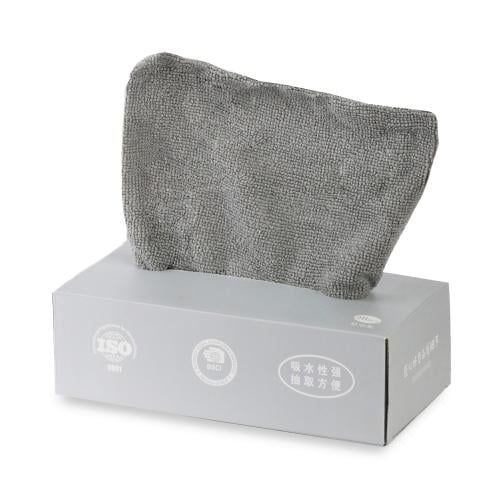 مناشف مايكروفايبر متعددة الاستخدام لون رمادي - (20...