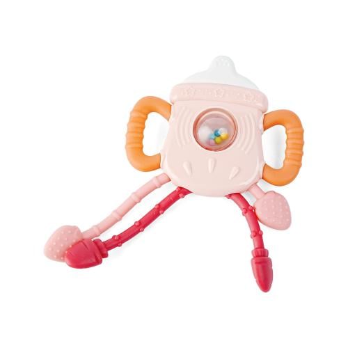 قرقيشة وعضاضة للأطفال على شكل رضاعة