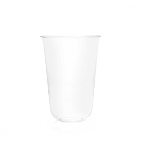مجموعة(50) كأس بلاستيك شفاف بدون غطاء | 14 انز