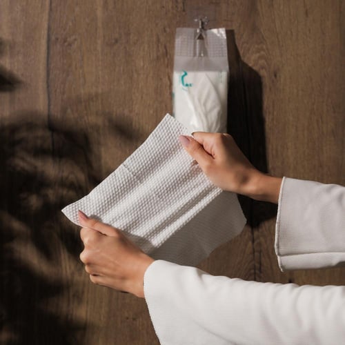 مناشف قطنية ناعمة متعددة الاستخدام- (3) عبوات