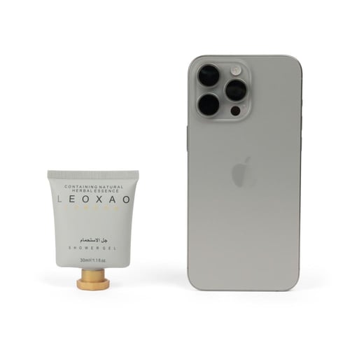 مجموعة (20) كيس جل استحمام لكساو لون رمادي | 30مل