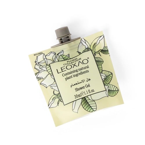 مجموعة (20) كيس جل استحمام لكساو لون أخضر | 30 مل