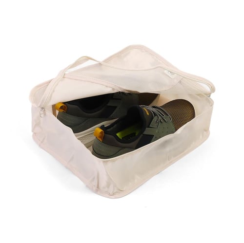 حقيبة تنظيم ملابس لون بيج | 34*29*12 سم