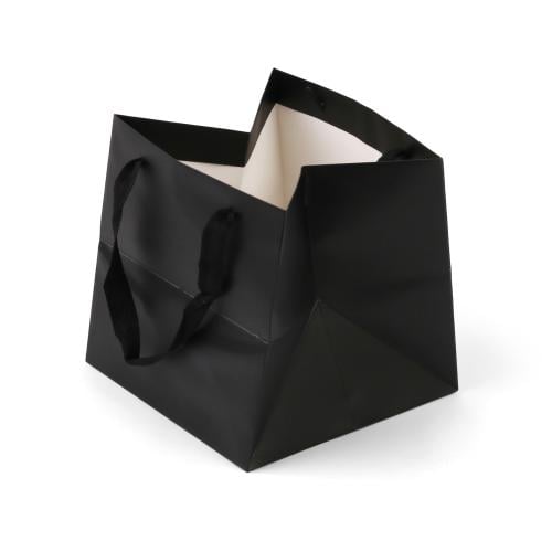 كيس كرتون لون أسود-(12)|20*20*20