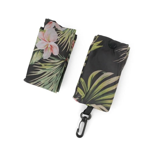 حقيبة مشتريات قابلة للطي بمنقوشات