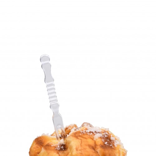 مجموعة (180) شوك شفاف للحلى - 87 مم