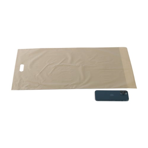 أكياس شحن بلون بني محكمة الإغلاق بمسكة علوية - (50...