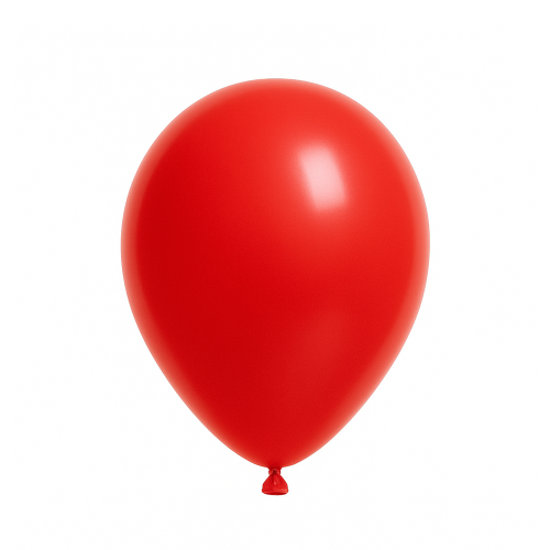 مجموعة (50) بالون لون أحمر للحفلات
