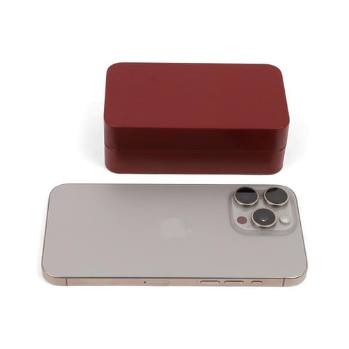 مجموعة (3) علب معدنية مستطيلة لون عودي | 12.2*6.7*...