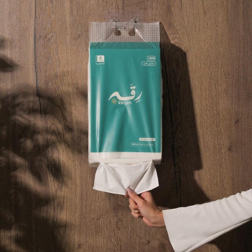 عبوة مناديل رِقة كبيرة فائقة النعومة 4 طبقات سماكة