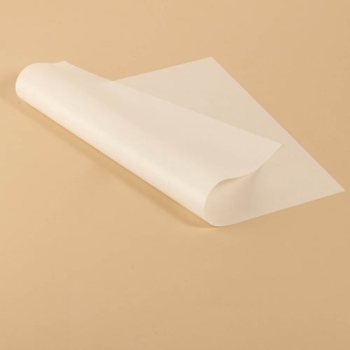 مجموعة (30) ورق زبدة باللون الأبيض| 40*30.1 سم