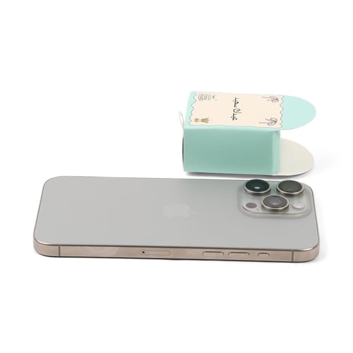 مجموعة(12)علبة سحب توزيعات"عيدك سعيد"باللون الأزرق