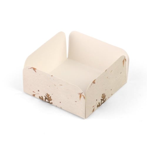 مقسمات ورقية فاخرة للتقديم لون بيج غامق- (12) حبة...