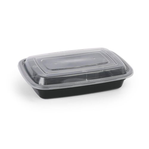 مجموعة (10) علب بلاستيك للميكروويف| 25 اوز