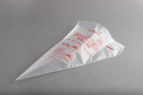 مجموعة (100) أكياس بلاستيك لتزيين الكيك والحلويات...