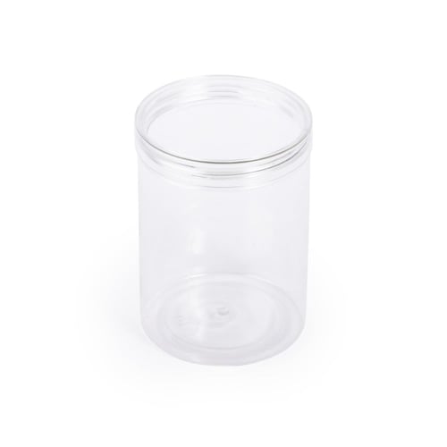 مجموعة (12) علب بلاستيك شفاف مع غطاء| 550 مل