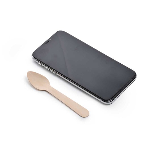 مجموعة (50) ملاعق خشبيه - 11سم