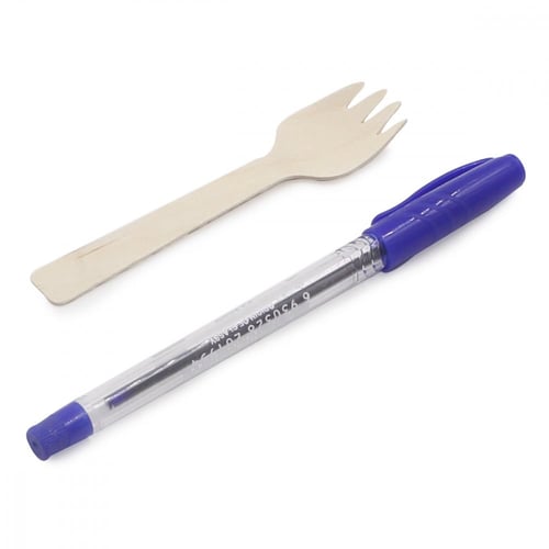 مجموعة (50) شوكة خشبية للحلى | 10.5 سم