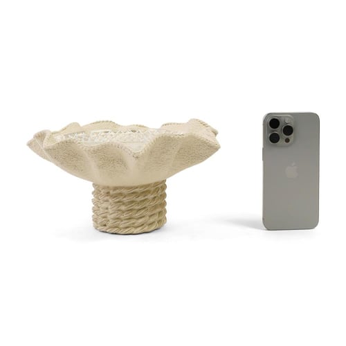 صينية تقديم فاخرة لون بيج